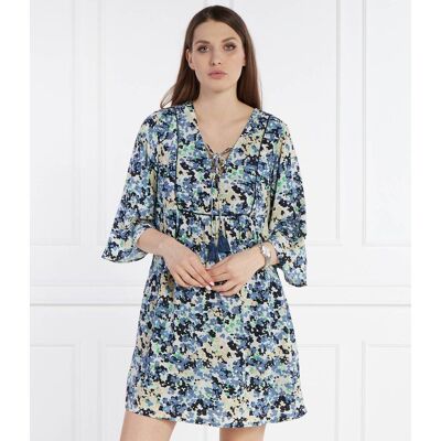 Pepe Jeans London Sukienka CLARISA niebieski M Pepe Jeans London Sukienka CLARISA niebieski M