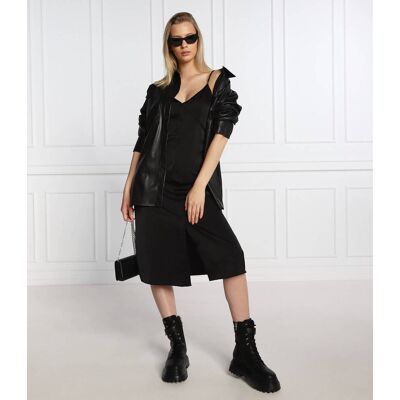 Calvin Klein Jeans Sukienka czarny L Calvin Klein Jeans Sukienka czarny L