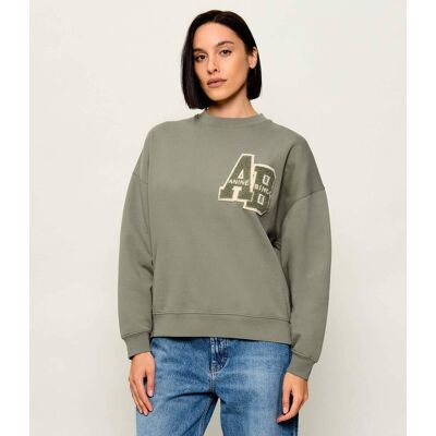 Anine Bing Bluza MILES Loose fit zielony M Anine Bing Bluza MILES Loose fit zielony M