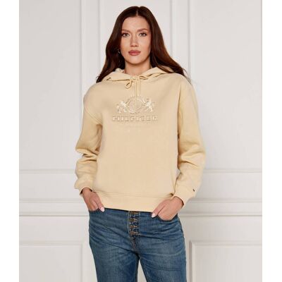 Tommy Hilfiger Bluza varsity Regular Fit beżowy M Tommy Hilfiger Bluza varsity Regular Fit beżowy M