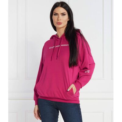 EA7 Bluza Regular Fit fuksja XS EA7 Bluza Regular Fit fuksja XS