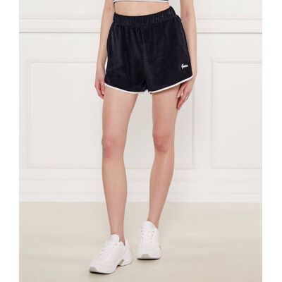 Guess ACTIVE Szorty ASTER Relaxed fit frotté granatowy XS Guess ACTIVE Szorty ASTER Relaxed fit frotté granatowy XS