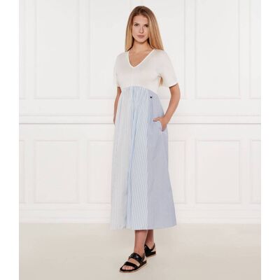 Weekend MaxMara Sukienka BRONZO błękitny XS Weekend MaxMara Sukienka BRONZO błękitny XS