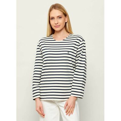 Anine Bing Bluzka NEWTON Relaxed fit ecru S Anine Bing Bluzka NEWTON Relaxed fit ecru S