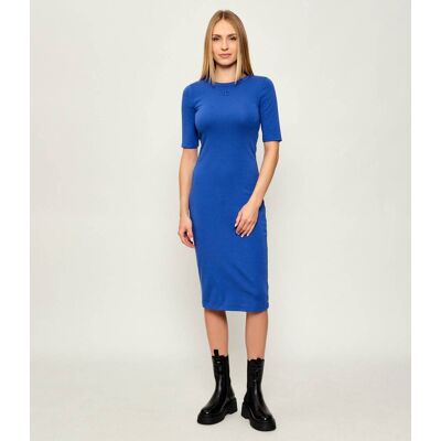 Calvin Klein Jeans Sukienka niebieski XXS Calvin Klein Jeans Sukienka niebieski XXS
