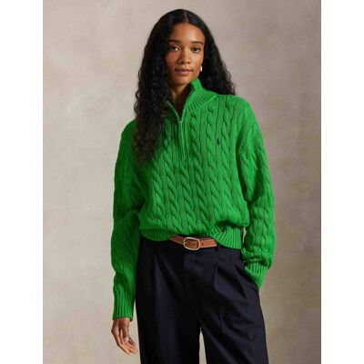Polo Ralph Lauren Sweter Relaxed fit zielony M Polo Ralph Lauren Sweter Relaxed fit zielony M