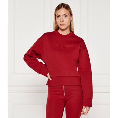 Patrizia Pepe Bluza Regular Fit czerwony XS/S Patrizia Pepe Bluza Regular Fit czerwony XS/S