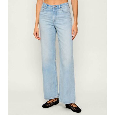 A.P.C. Jeansy Elisabeth Relaxed fit high rise błękitny 26 A.P.C. Jeansy Elisabeth Relaxed fit high rise błękitny 26