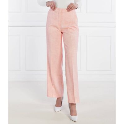 Guess Spodnie ELIANE flare fit łososiowy XS Guess Spodnie ELIANE flare fit łososiowy XS