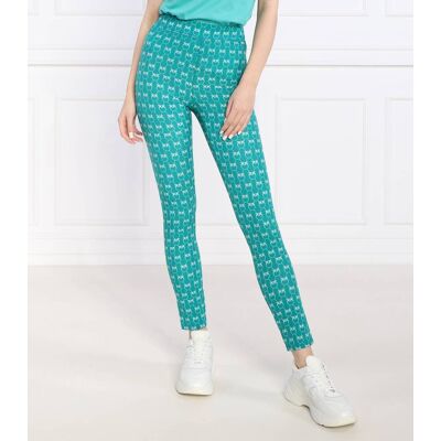 Pinko Legginsy GELOSO Slim Fit morski XS Pinko Legginsy GELOSO Slim Fit morski XS