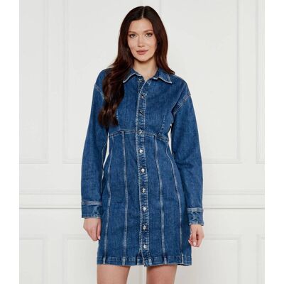 Guess Jeansowa sukienka MIRIA niebieski S Guess Jeansowa sukienka MIRIA niebieski S