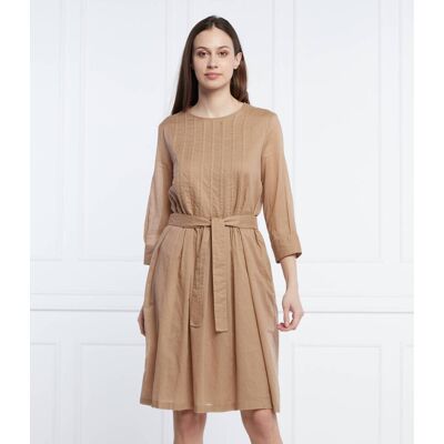 Peserico Sukienka beżowy 36 Peserico Sukienka beżowy 36