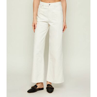 A.P.C. Koszula Faustina Regular Fit z dodatkiem lnu biały 27 A.P.C. Koszula Faustina Regular Fit z dodatkiem lnu biały 27