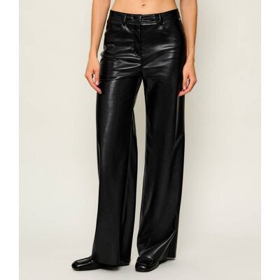Marc Cain Spodnie Warri Relaxed fit czarny 42 Marc Cain Spodnie Warri Relaxed fit czarny 42