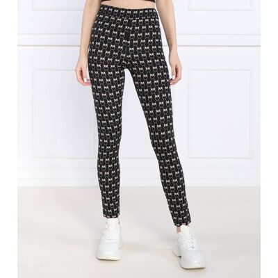 Pinko Legginsy GELOSO Slim Fit czarny XS Pinko Legginsy GELOSO Slim Fit czarny XS