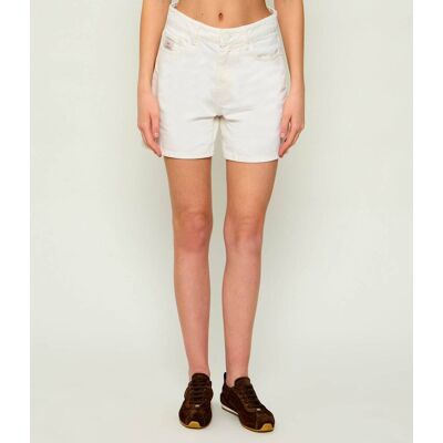 AMI Paris Jeansowe szorty Regular Fit kremowy 27 AMI Paris Jeansowe szorty Regular Fit kremowy 27
