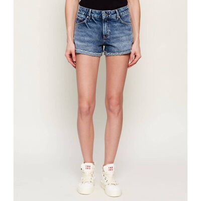 Hugo Blue Jeansowe szorty Galimon_1_B Regular Fit granatowy 26 Hugo Blue Jeansowe szorty Galimon_1_B Regular Fit granatowy 26