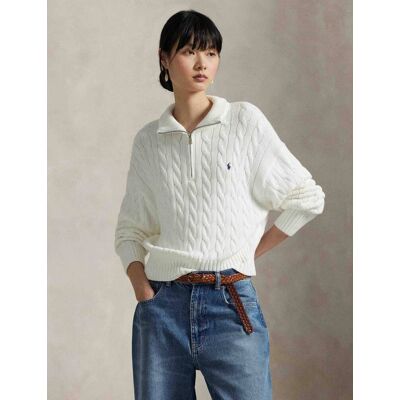 Polo Ralph Lauren Sweter Relaxed fit biały S Polo Ralph Lauren Sweter Relaxed fit biały S