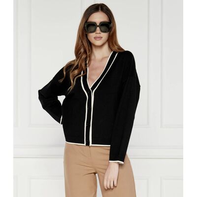 Boss BLACK Kardigan Flodina Regular Fit czarny XS Boss BLACK Kardigan Flodina Regular Fit czarny XS