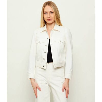 A.P.C. Jeansowa kurtka Dion Regular Fit biały 36 A.P.C. Jeansowa kurtka Dion Regular Fit biały 36