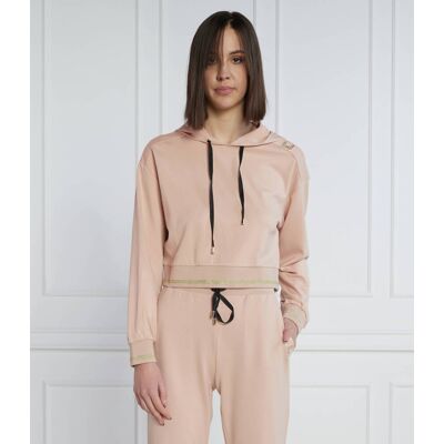 Liu Jo Sport Bluza Cropped Fit beżowy L Liu Jo Sport Bluza Cropped Fit beżowy L