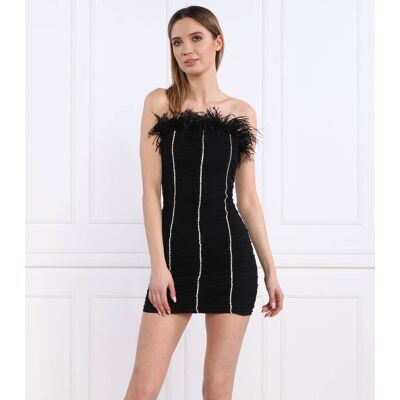Patrizia Pepe Sukienka czarny M Patrizia Pepe Sukienka czarny M