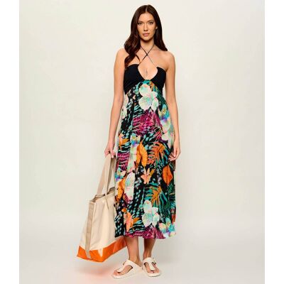 Desigual Sukienka DAIKIRI czarny XL Desigual Sukienka DAIKIRI czarny XL