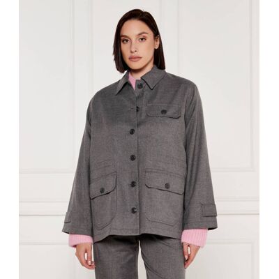 Samsøe Samsøe Kurtka SALIX Regular Fit szary M Samsøe Samsøe Kurtka SALIX Regular Fit szary M