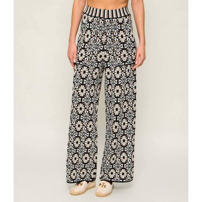AKEP Spodnie Relaxed fit czarny M AKEP Spodnie Relaxed fit czarny M