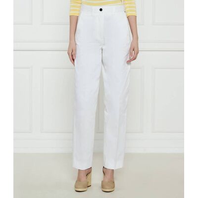 Tommy Hilfiger Spodnie chino BARREL Relaxed fit biały 34 Tommy Hilfiger Spodnie chino BARREL Relaxed fit biały 34