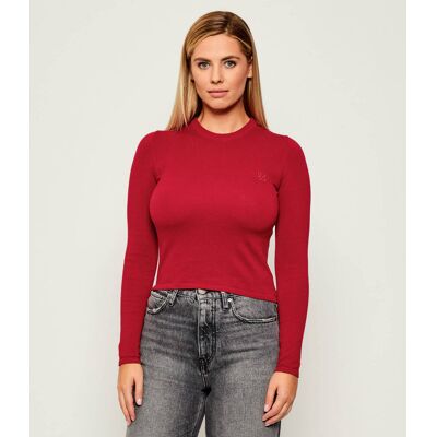 HUGO Sweter Scallia Slim Fit czerwony XS HUGO Sweter Scallia Slim Fit czerwony XS