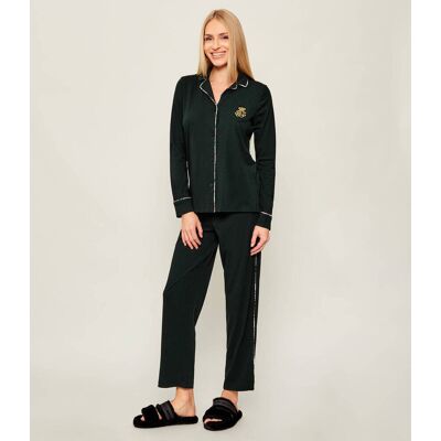Polo Ralph Lauren LAUREN RALPH LAUREN Piżama Regular Fit butelkowa zieleń S Polo Ralph Lauren LAUREN RALPH LAUREN Piżama Regular Fit butelkowa zieleń S
