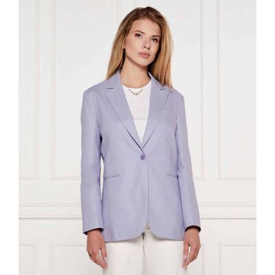 Liu Jo Lniana marynarka Regular Fit lawendowy 36 Liu Jo Lniana marynarka Regular Fit lawendowy 36