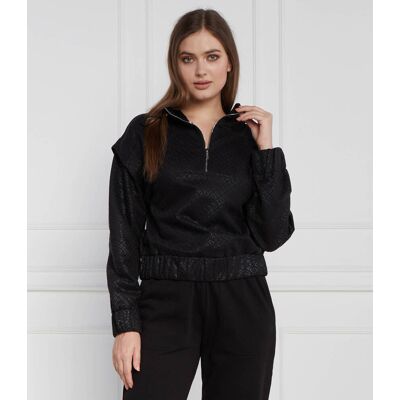 Boss BLACK Bluza Erikee AOP Regular Fit czarny XL Boss BLACK Bluza Erikee AOP Regular Fit czarny XL