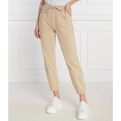 Twinset U&B; Spodnie dresowe Regular Fit beżowy XS Twinset U&B; Spodnie dresowe Regular Fit beżowy XS