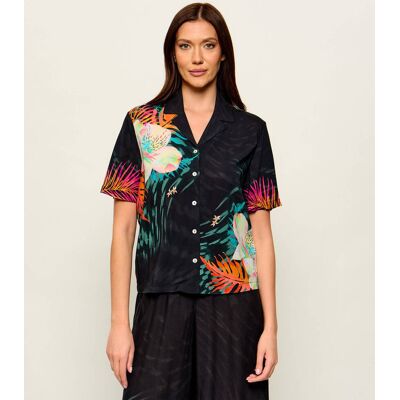 Desigual Koszula DAIKIRI Relaxed fit czarny XL Desigual Koszula DAIKIRI Relaxed fit czarny XL