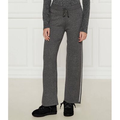 Liu Jo Sport Spodnie dzianinowe Regular Fit szary S Liu Jo Sport Spodnie dzianinowe Regular Fit szary S