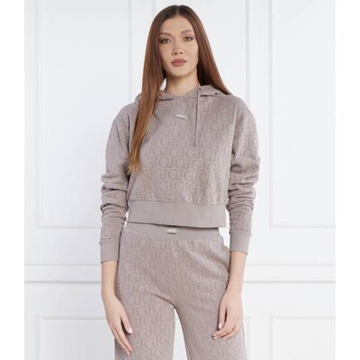Guess ACTIVE Bluza Regular Fit brązowy XL Guess ACTIVE Bluza Regular Fit brązowy XL