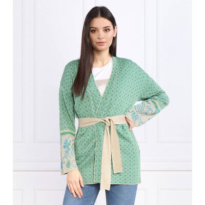 Liu Jo Kardigan Regular Fit zielony XS Liu Jo Kardigan Regular Fit zielony XS
