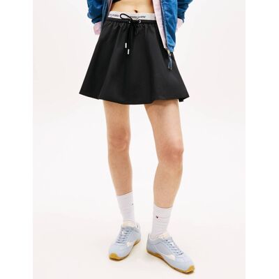 Tommy Jeans Spódnica czarny L Tommy Jeans Spódnica czarny L