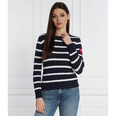 Polo Ralph Lauren Sweter ANCHR STP Regular Fit granatowy L Polo Ralph Lauren Sweter ANCHR STP Regular Fit granatowy L