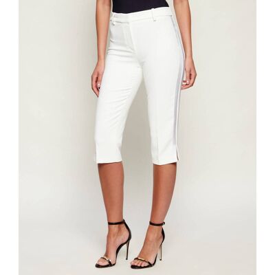 Elisabetta Franchi Spodnie Slim Fit ecru 34 Elisabetta Franchi Spodnie Slim Fit ecru 34