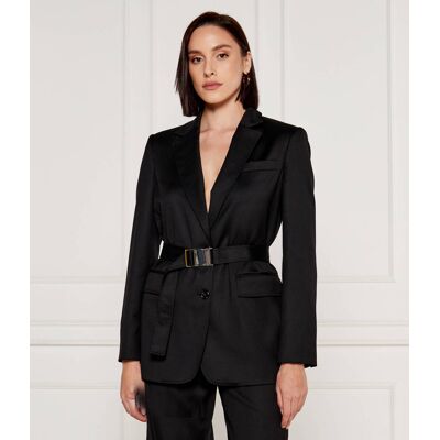 Pinko Wełniana marynarka CORTEZ Regular Fit czarny 34 Pinko Wełniana marynarka CORTEZ Regular Fit czarny 34