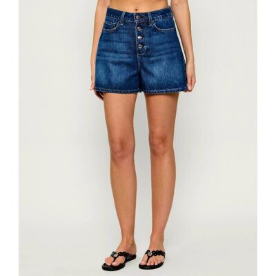 Liu Jo Jeansowe szorty Regular Fit high waist granatowy 26 Liu Jo Jeansowe szorty Regular Fit high waist granatowy 26