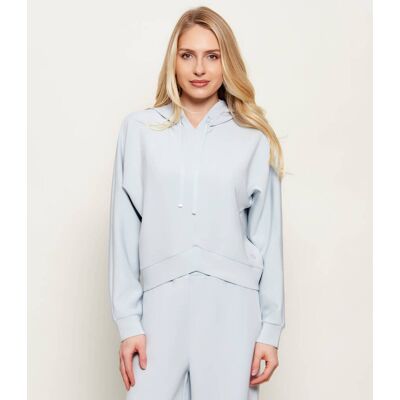 Boss BLACK Bluza Evesya Loose fit błękitny M Boss BLACK Bluza Evesya Loose fit błękitny M