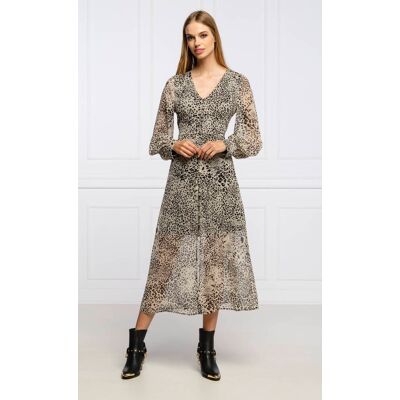 Liu Jo Jeans Sukienka ecru 36 Liu Jo Jeans Sukienka ecru 36