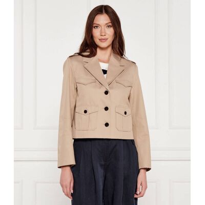 Tommy Hilfiger Kurtka Utility Regular Fit beżowy 40 Tommy Hilfiger Kurtka Utility Regular Fit beżowy 40