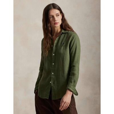 Polo Ralph Lauren Lniana koszula Classic fit zielony XL Polo Ralph Lauren Lniana koszula Classic fit zielony XL