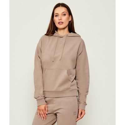 HUGO Bluza Delfinia Regular Fit beżowy L HUGO Bluza Delfinia Regular Fit beżowy L