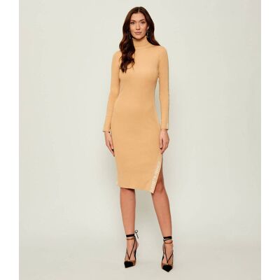 Elisabetta Franchi Sukienka beżowy 36 Elisabetta Franchi Sukienka beżowy 36